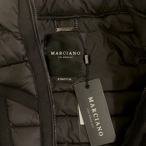 Guess by Marciano Bustier Puffer Coat NWT